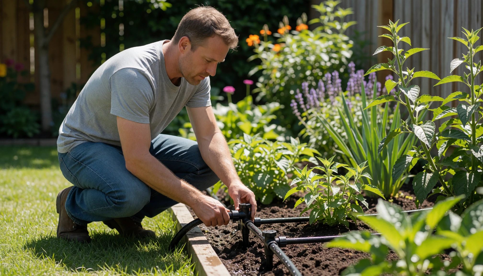 Comment choisir un système d’arrosage automatique économe pour un jardin écologique