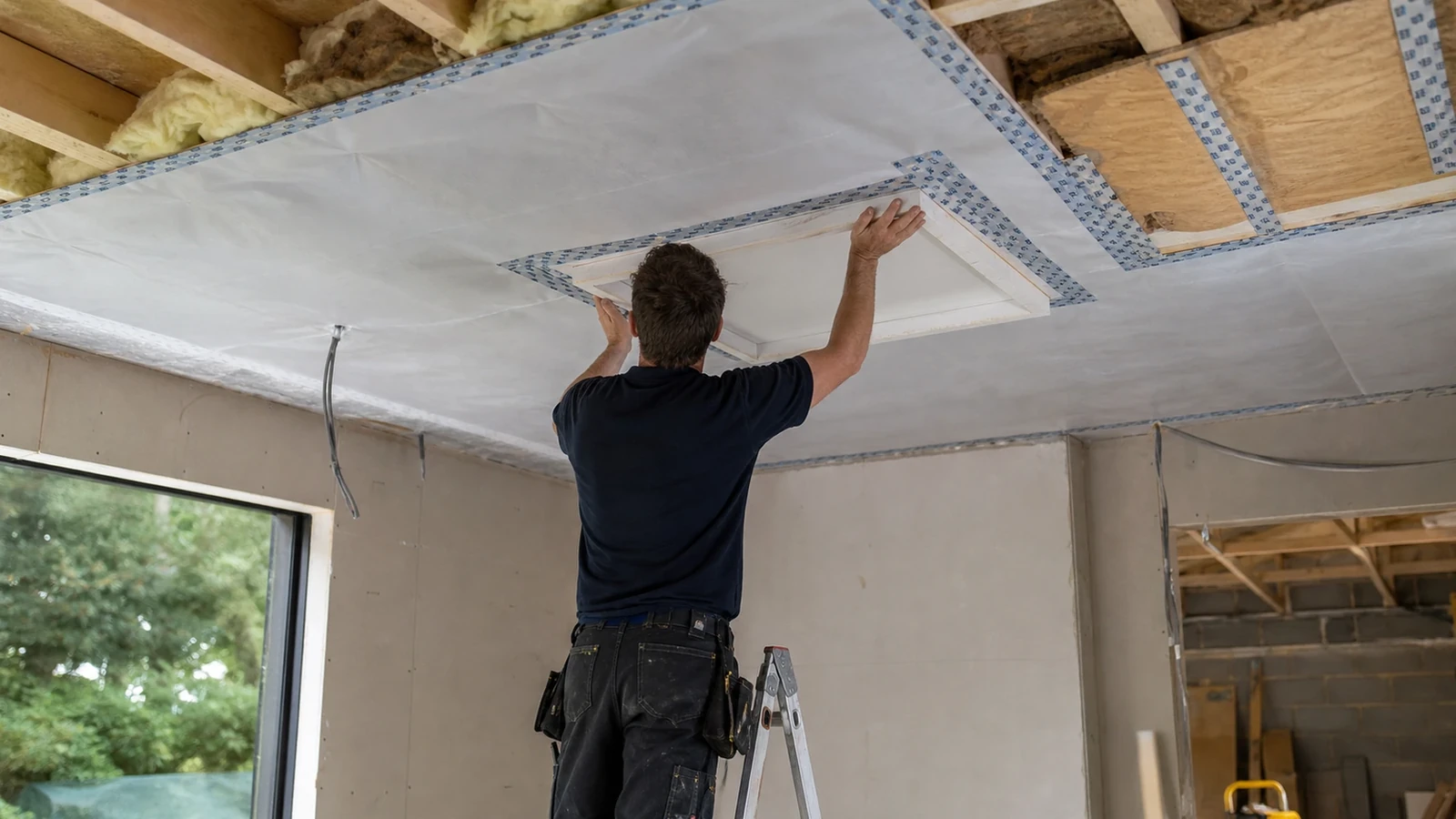 Isoler des combles sans déséquilibrer la ventilation — illustration